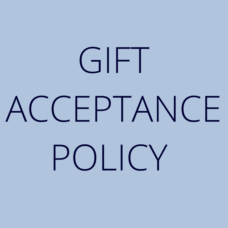 Gift Acceptance Policy