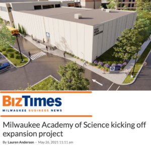 Milwaukee Academy of Science kicking off expansion project
