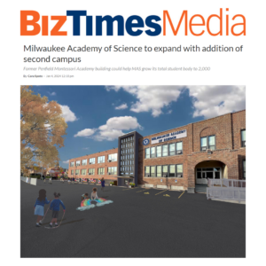 Milwaukee Academy of Science to expand with addition of second campus